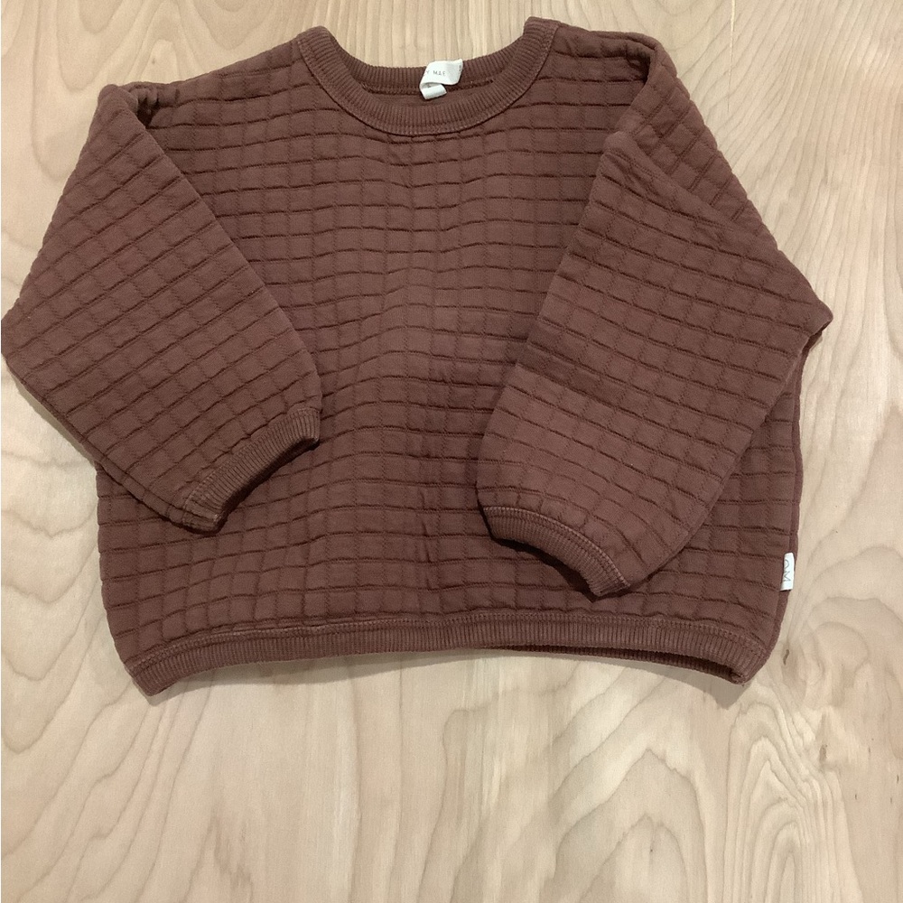 Brown Quilted Jogger Ser